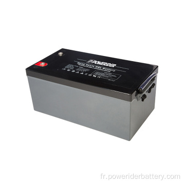 Batterie d&#39;acide de plomb de gel de cycle profond de 12V 260AH